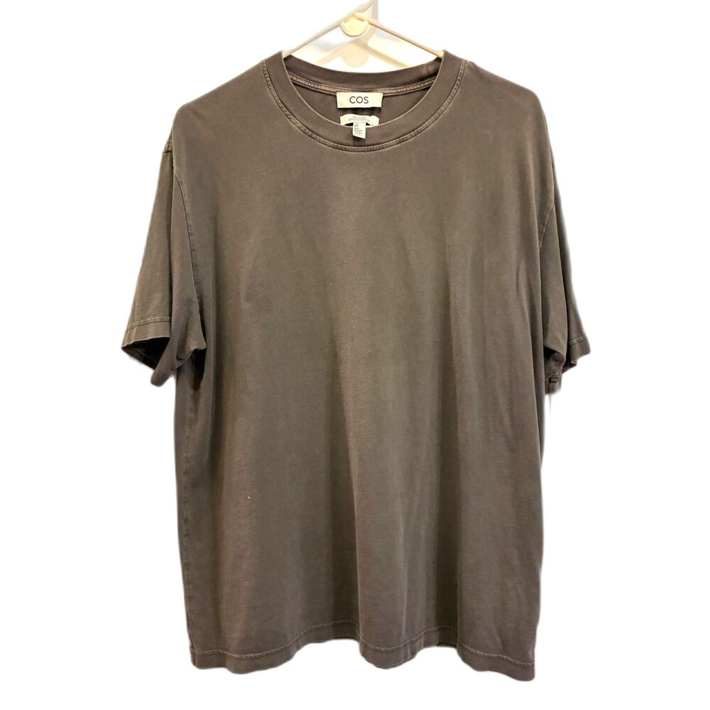 COS Gray Relaxed T Shirt Tee Top   Women's Size Medium - Picture 2 of 9
